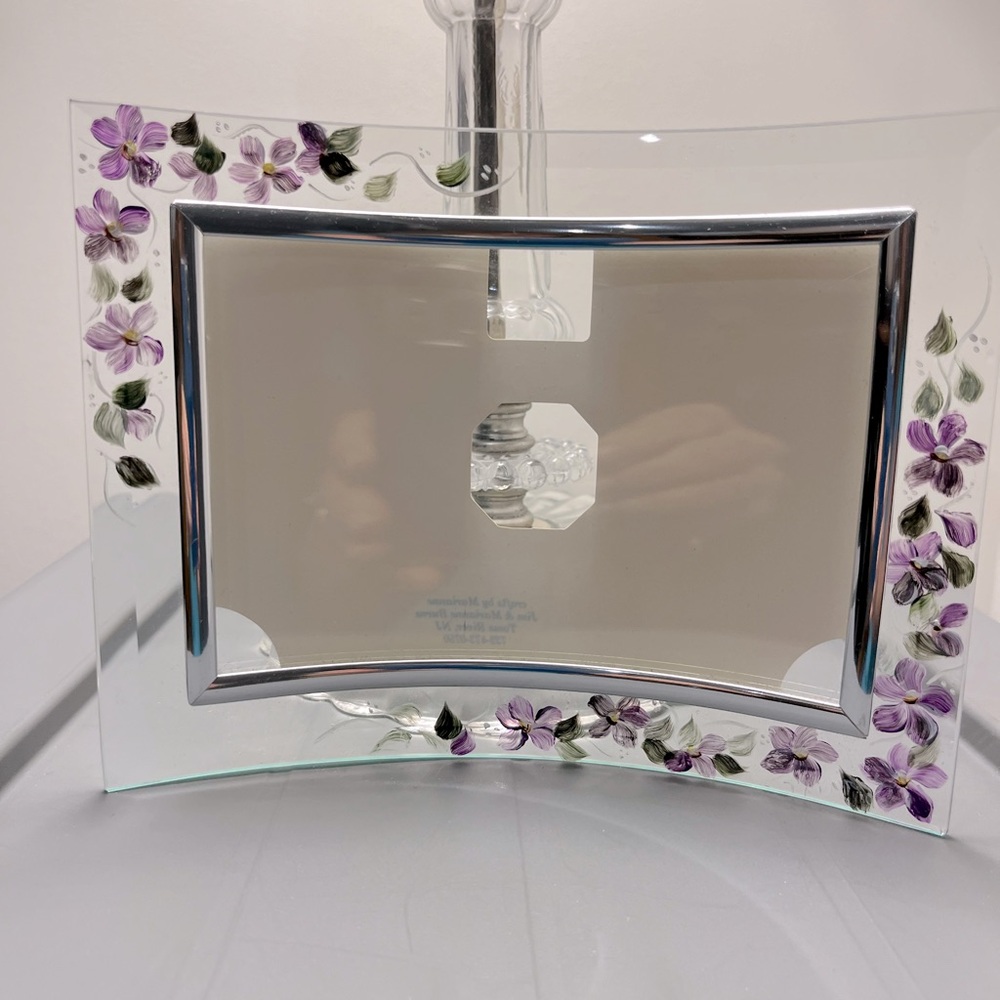 HAND PAINTED PICTURE FRAME